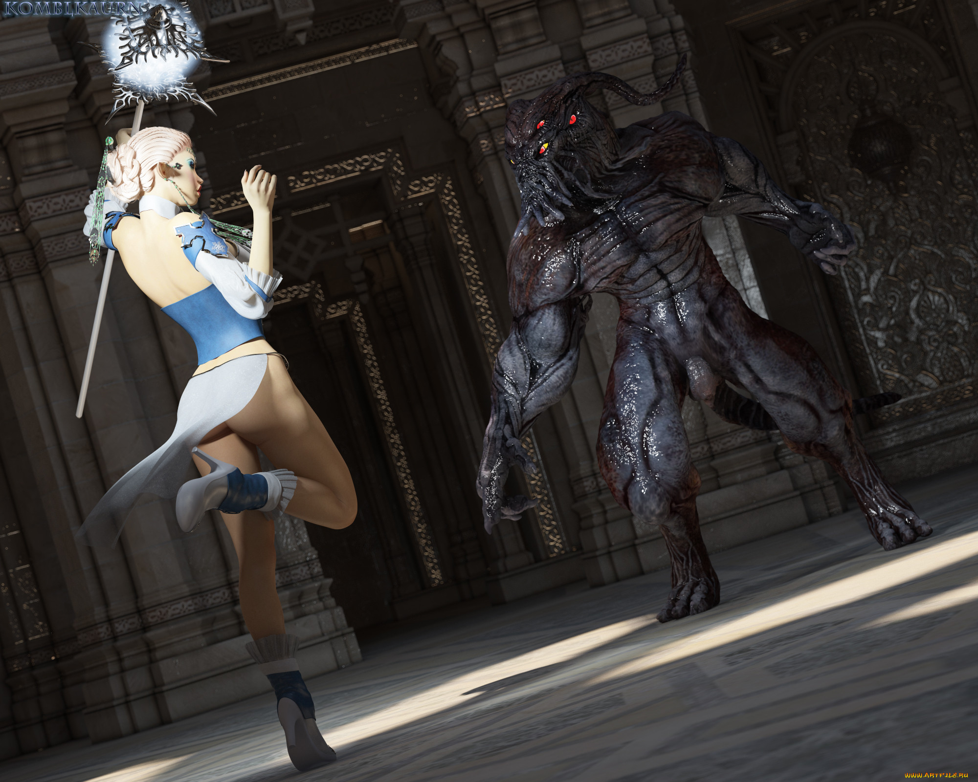 syrrist in battle, 3 , fantasy , , , , 